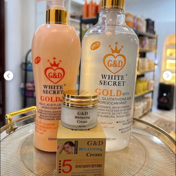 G and D lotion Argan and shea butter lotion ready for shipping set